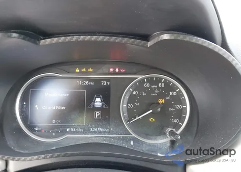 2021 Nissan Versa Sv Xtronic Cvt z USA, uszkodzony, nr VIN 3N1CN8EVXML827193